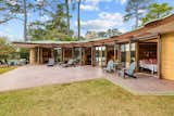 Frank Lloyd Wright’s Cooke House sits on the shore of Crystal Lake in Virginia Beach, Virginia. The waterfront home was commissioned by Andrew and Maude Cooke in 1951, but construction didn’t begin until 1959, just two weeks before Wright’s death. It was completed in 1960.