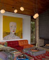 This painting was just intended to be a placeholder in the mock up, but the homeowners loved it so much they commissioned an identical one. 