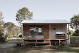 Studio Dot founder Steele Olney and builder Evan Graham often found themselves discussing the future of building in Australia’s changing climate during their collaborations on custom projects. Eventually those conversations evolved into the Passive Studio: a purchasable dwelling that incorporates the duo’s extensive knowledge on Passive House design principles and prefab construction.